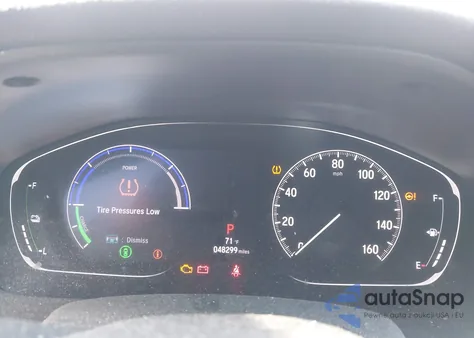 2020 Honda Accord Hybrid из США, поврежденный, VIN 1HGCV3F18LA017256